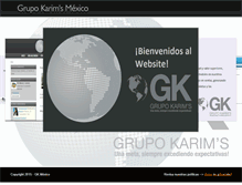 Tablet Screenshot of gkmexico.com